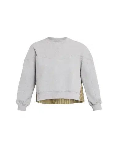 3.1 Phillip Lim Long-Sleeve French-Terry Combo Top | Thumbnail 1 3.1 Phillip Lim Long-Sleeve French-Terry Combo Top | Thumbnail 1