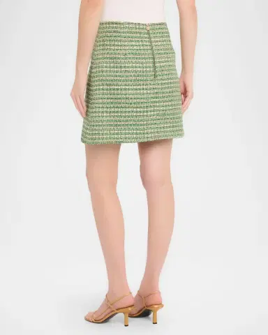 Carolina Herrera Tweed Mini Skirt | Thumbnail 3 Carolina Herrera Tweed Mini Skirt | Thumbnail 3