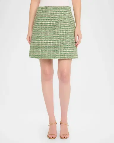 Carolina Herrera Tweed Mini Skirt | Thumbnail 4 Carolina Herrera Tweed Mini Skirt | Thumbnail 4
