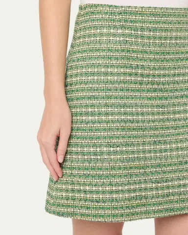 Carolina Herrera Tweed Mini Skirt | Thumbnail 5 Carolina Herrera Tweed Mini Skirt | Thumbnail 5