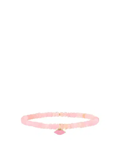 Sydney Evan 14K Pink Lips on Ethiopian Opal Bracelet | Thumbnail 1 Sydney Evan 14K Pink Lips on Ethiopian Opal Bracelet | Thumbnail 1