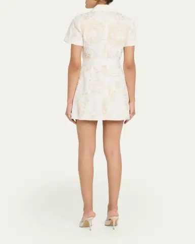 Ramy Brook Shannon Embroidered Mini Shirtdress | Thumbnail 3 Ramy Brook Shannon Embroidered Mini Shirtdress | Thumbnail 3