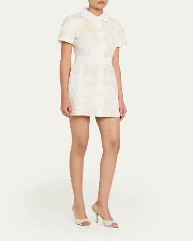 Ramy Brook Shannon Embroidered Mini Shirtdress | Thumbnail 4 Ramy Brook Shannon Embroidered Mini Shirtdress | Thumbnail 4