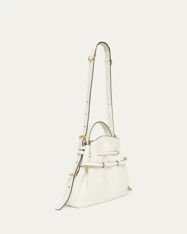 Givenchy Voyou Small Buckle Shoulder Bag in Leather | Thumbnail 3 Givenchy Voyou Small Buckle Shoulder Bag in Leather | Thumbnail 3