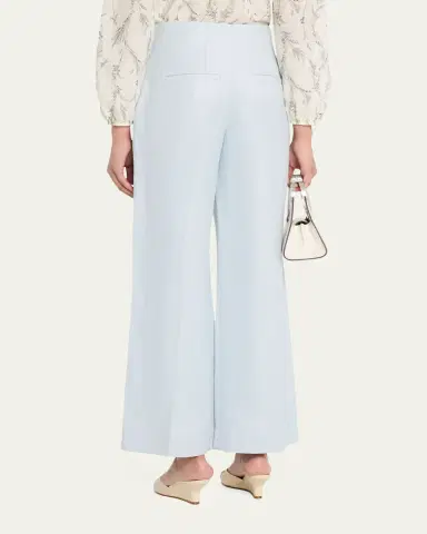 Veronica Beard Cassidee Wide-Leg Pants | Thumbnail 3 Veronica Beard Cassidee Wide-Leg Pants | Thumbnail 3