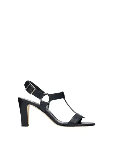 Manolo Blahnik 90mm Miona Leather T-Bar Sandals | Thumbnail 1 Manolo Blahnik 90mm Miona Leather T-Bar Sandals | Thumbnail 1