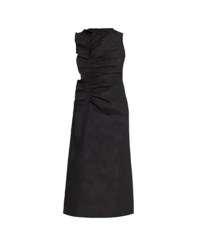 Ulla Johnson Demetria Ruffled Taffeta Midi Dress | Thumbnail 1 Ulla Johnson Demetria Ruffled Taffeta Midi Dress | Thumbnail 1