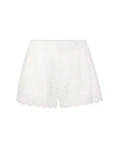 FRAME The Paisley Eyelet Shorts | Thumbnail 1 FRAME The Paisley Eyelet Shorts | Thumbnail 1