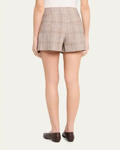 Veronica Beard Haina Pleated Shorts | Thumbnail 3 Veronica Beard Haina Pleated Shorts | Thumbnail 3