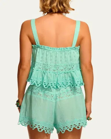 Ramy Brook Amina Eyelet Tank Top | Thumbnail 2 Ramy Brook Amina Eyelet Tank Top | Thumbnail 2