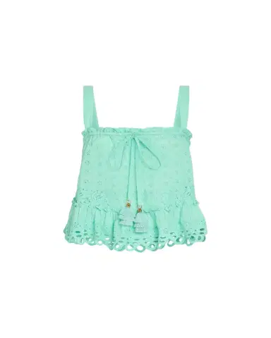 Ramy Brook Amina Eyelet Tank Top | Thumbnail 1 Ramy Brook Amina Eyelet Tank Top | Thumbnail 1