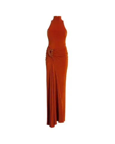 Silvia Tcherassi Frances Embellished Ruched Sleeveless Maxi Dress | Thumbnail 1 Silvia Tcherassi Frances Embellished Ruched Sleeveless Maxi Dress | Thumbnail 1