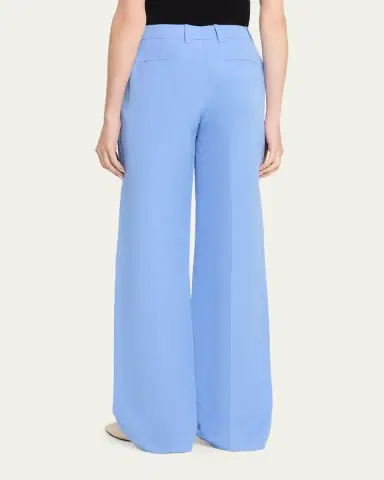 Lafayette 148 New York Gates Wide-Leg Silk-Linen Pants | Thumbnail 3 Lafayette 148 New York Gates Wide-Leg Silk-Linen Pants | Thumbnail 3