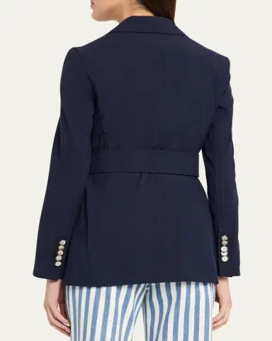 Veronica Beard Howard Belted Jacket | Thumbnail 3 Veronica Beard Howard Belted Jacket | Thumbnail 3