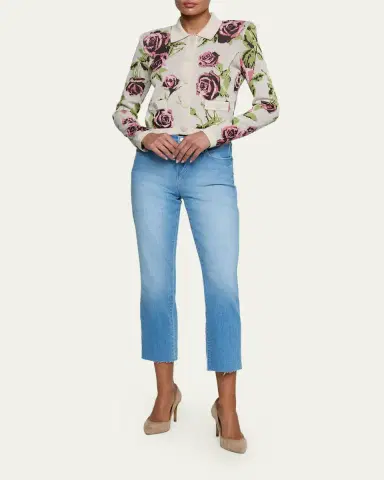 L'Agence Western Toile Osiris Jacquard Cardigan | Thumbnail 6 L'Agence Western Toile Osiris Jacquard Cardigan | Thumbnail 6
