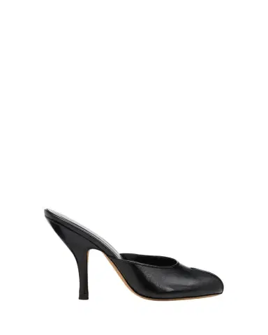 Jude 105mm Date Leather Peep-Toe Mules | Thumbnail 1 Jude 105mm Date Leather Peep-Toe Mules | Thumbnail 1