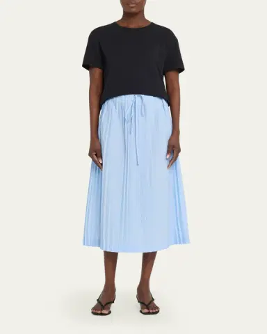 Toteme Belted Pleated Skirt | Thumbnail 2 Toteme Belted Pleated Skirt | Thumbnail 2