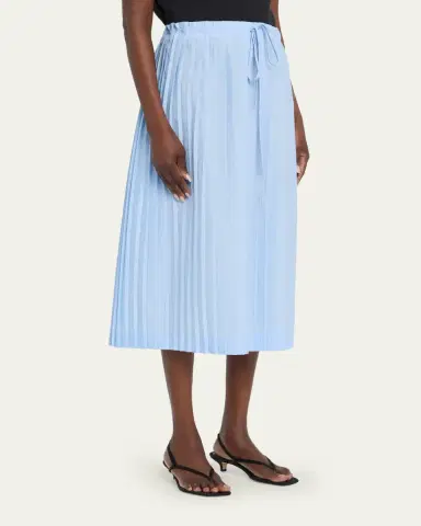 Toteme Belted Pleated Skirt | Thumbnail 4 Toteme Belted Pleated Skirt | Thumbnail 4