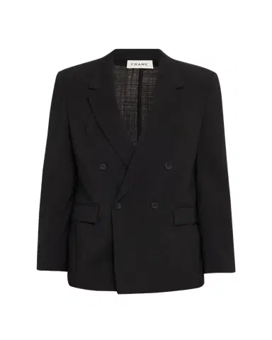 Frame Men's Tropical Wool Double-Breasted Blazer | Thumbnail 1 Frame Men's Tropical Wool Double-Breasted Blazer | Thumbnail 1