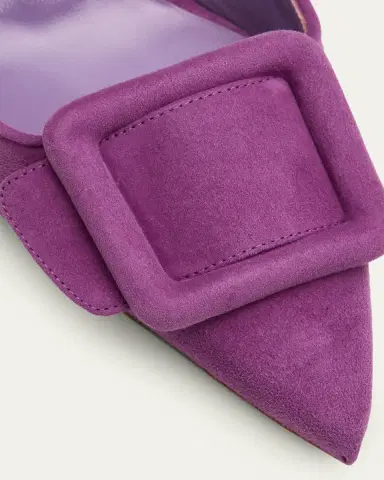 Manolo Blahnik 70mm Maysli Suede Slingback Pumps | Thumbnail 3 Manolo Blahnik 70mm Maysli Suede Slingback Pumps | Thumbnail 3