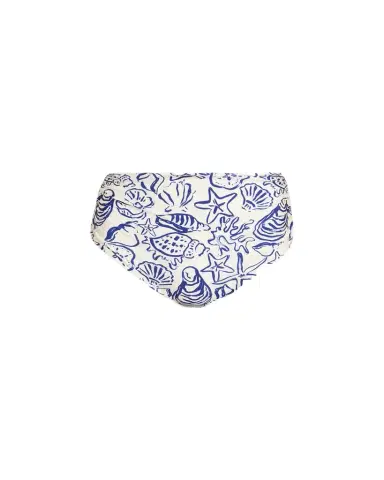Simkhai Teya Ruched High-Rise Bikini Bottoms | Thumbnail 1 Simkhai Teya Ruched High-Rise Bikini Bottoms | Thumbnail 1