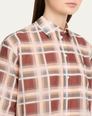 Frame The Plaid Boy Shirt | Thumbnail 5 Frame The Plaid Boy Shirt | Thumbnail 5