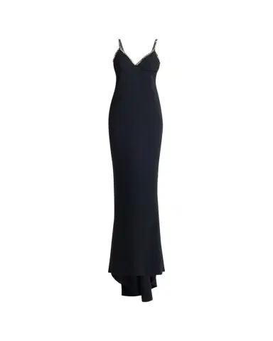 Stella McCartney Embellished V-Neck Trumpet Gown | Thumbnail 1 Stella McCartney Embellished V-Neck Trumpet Gown | Thumbnail 1