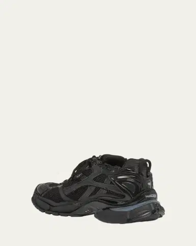 Balenciaga Men's Runner LED Mesh & Faux Leather Sneakers | Thumbnail 4 Balenciaga Men's Runner LED Mesh & Faux Leather Sneakers | Thumbnail 4