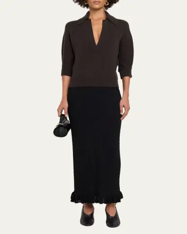 Proenza Schouler Vella Cashmere Top | Thumbnail 2 Proenza Schouler Vella Cashmere Top | Thumbnail 2