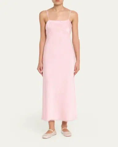 LoveShackFancy Isolie Lace Bow Crepe Midi Dress | Thumbnail 6 LoveShackFancy Isolie Lace Bow Crepe Midi Dress | Thumbnail 6