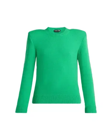 Tom Ford Long-Sleeve Cotton Crewneck Sweater | Thumbnail 1 Tom Ford Long-Sleeve Cotton Crewneck Sweater | Thumbnail 1