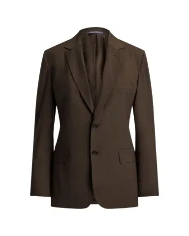 Ralph Lauren Collection Tropical Wool Single-Breasted Blazer | Thumbnail 1 Ralph Lauren Collection Tropical Wool Single-Breasted Blazer | Thumbnail 1