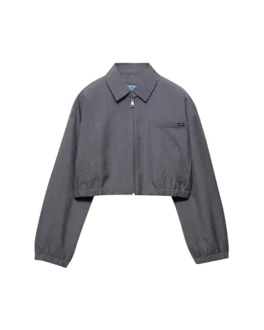 Prada Light Mohair Blouson Jacket | Thumbnail 1 Prada Light Mohair Blouson Jacket | Thumbnail 1