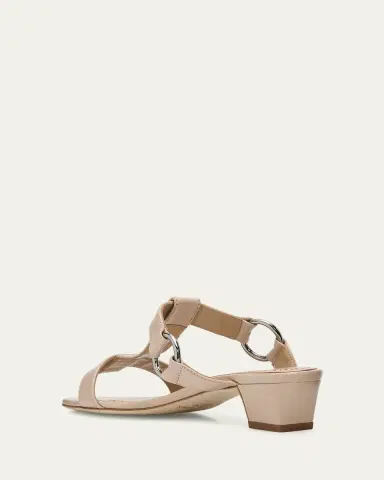 Manolo Blahnik Mionamu Leather T-Bar Slide Sandals | Thumbnail 2 Manolo Blahnik Mionamu Leather T-Bar Slide Sandals | Thumbnail 2