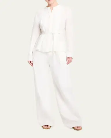 TWP Pleated Poet Blouse | Thumbnail 2 TWP Pleated Poet Blouse | Thumbnail 2