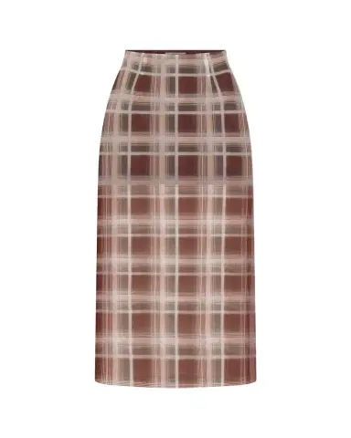 FRAME The Plaid Organza Skirt | Thumbnail 1 FRAME The Plaid Organza Skirt | Thumbnail 1