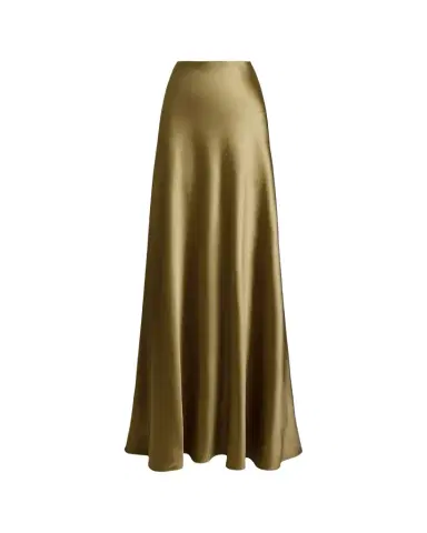 Ralph Lauren Collection Masina Stretch Satin Skirt | Thumbnail 1 Ralph Lauren Collection Masina Stretch Satin Skirt | Thumbnail 1
