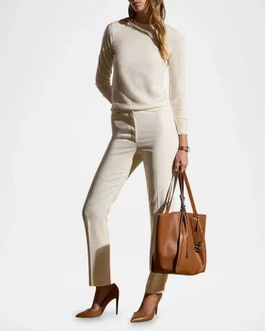 Ralph Lauren Collection Cashmere Crewneck Sweater | Thumbnail 5 Ralph Lauren Collection Cashmere Crewneck Sweater | Thumbnail 5