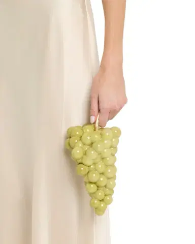 Cult Gaia Grape Acrylic Clutch Bag | Thumbnail 1 Cult Gaia Grape Acrylic Clutch Bag | Thumbnail 1