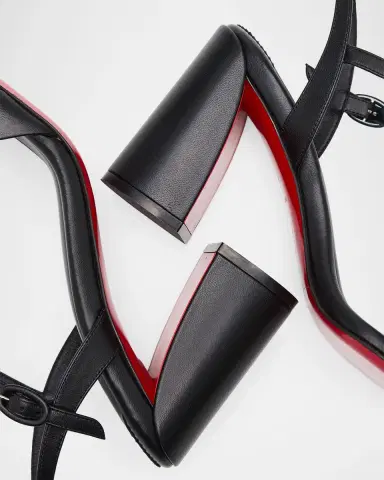 Christian Louboutin 85mm Miss Jane Leather Sandals | Thumbnail 4 Christian Louboutin 85mm Miss Jane Leather Sandals | Thumbnail 4