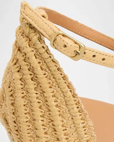 Odissì 95mm Ava Raffia Espadrille Wedge Sandals | Thumbnail 4 Odissì 95mm Ava Raffia Espadrille Wedge Sandals | Thumbnail 4