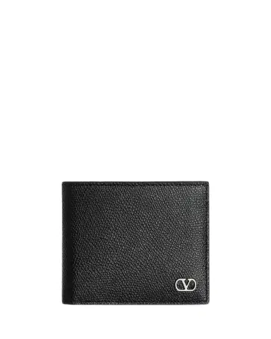 Valentino Garavani Men's VLogo Signature Grainy Calfskin Billfold Wallet | Thumbnail 1 Valentino Garavani Men's VLogo Signature Grainy Calfskin Billfold Wallet | Thumbnail 1
