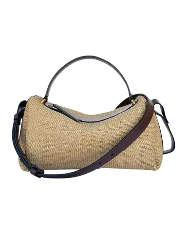 NEOUS Scorpius Raffia-Leather Crossbody Bag | Thumbnail 1 NEOUS Scorpius Raffia-Leather Crossbody Bag | Thumbnail 1
