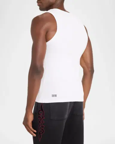 Ksubi Men's Graphic Ribbed Cotton Tank | Thumbnail 2 Ksubi Men's Graphic Ribbed Cotton Tank | Thumbnail 2