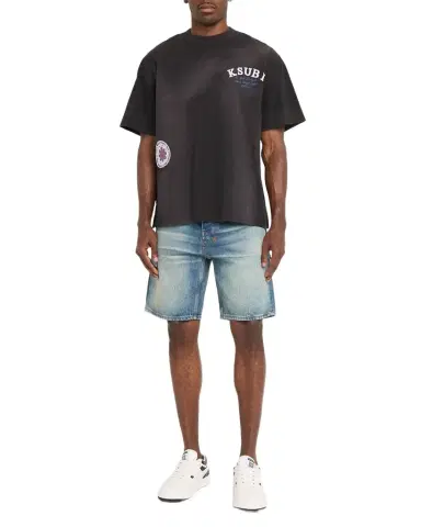 Ksubi Men's Genesis Ekcess Logo-Embroidered Cotton T-shirt | Thumbnail 1 Ksubi Men's Genesis Ekcess Logo-Embroidered Cotton T-shirt | Thumbnail 1