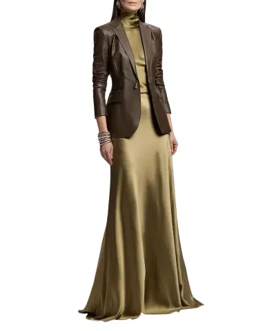 Ralph Lauren Collection Parker Lambskin Jacket | Thumbnail 1 Ralph Lauren Collection Parker Lambskin Jacket | Thumbnail 1