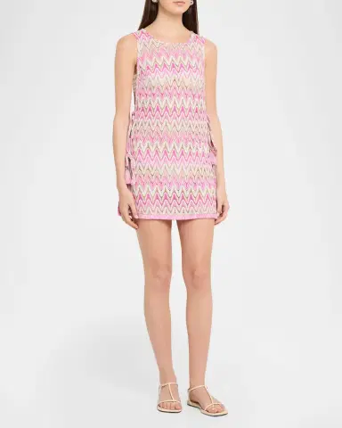 Ramy Brook Kimber Zig-Zag Coverup Mini Dress | Thumbnail 3 Ramy Brook Kimber Zig-Zag Coverup Mini Dress | Thumbnail 3