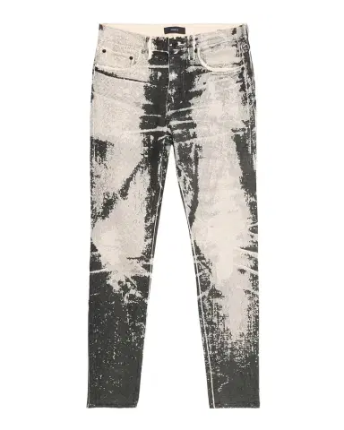 PURPLE Men's Trompe L 'oeil Skinny Jeans | Thumbnail 1 PURPLE Men's Trompe L 'oeil Skinny Jeans | Thumbnail 1