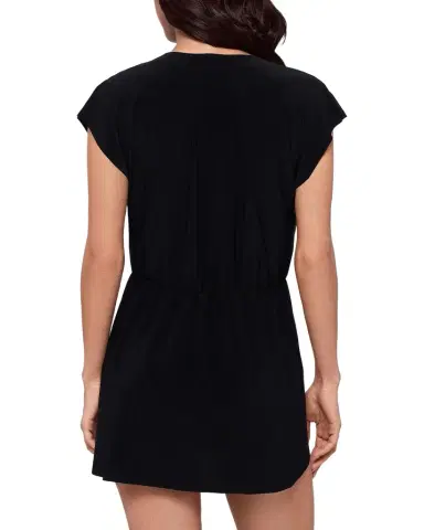 Magicsuit Lace-Up Mini Dress Coverup | Thumbnail 1 Magicsuit Lace-Up Mini Dress Coverup | Thumbnail 1