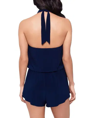 Magicsuit Solid Piper Romper Coverup | Thumbnail 1 Magicsuit Solid Piper Romper Coverup | Thumbnail 1